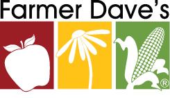 Farmer Dave's print logo